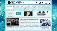 Desktop Screenshot of biotropical.org